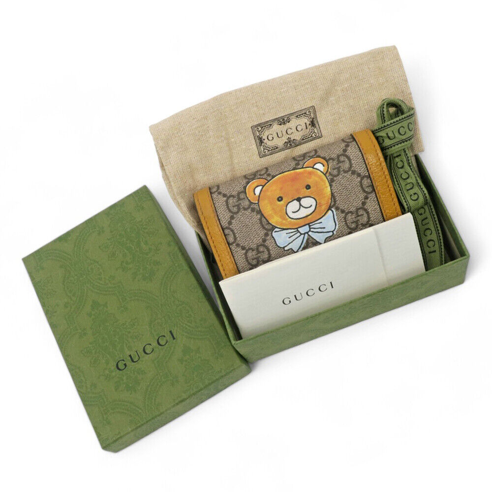 GUCCI x EXO KAI Limited Edition Teddy Bear Bifold Wallet GUCCI x EXO KAI Limited Edition Teddy Bear Bifold Wallet