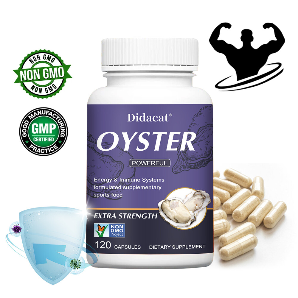 Men's Vitality 1000mg Austernextrakt- Energie- und Immununterstützung für Männer