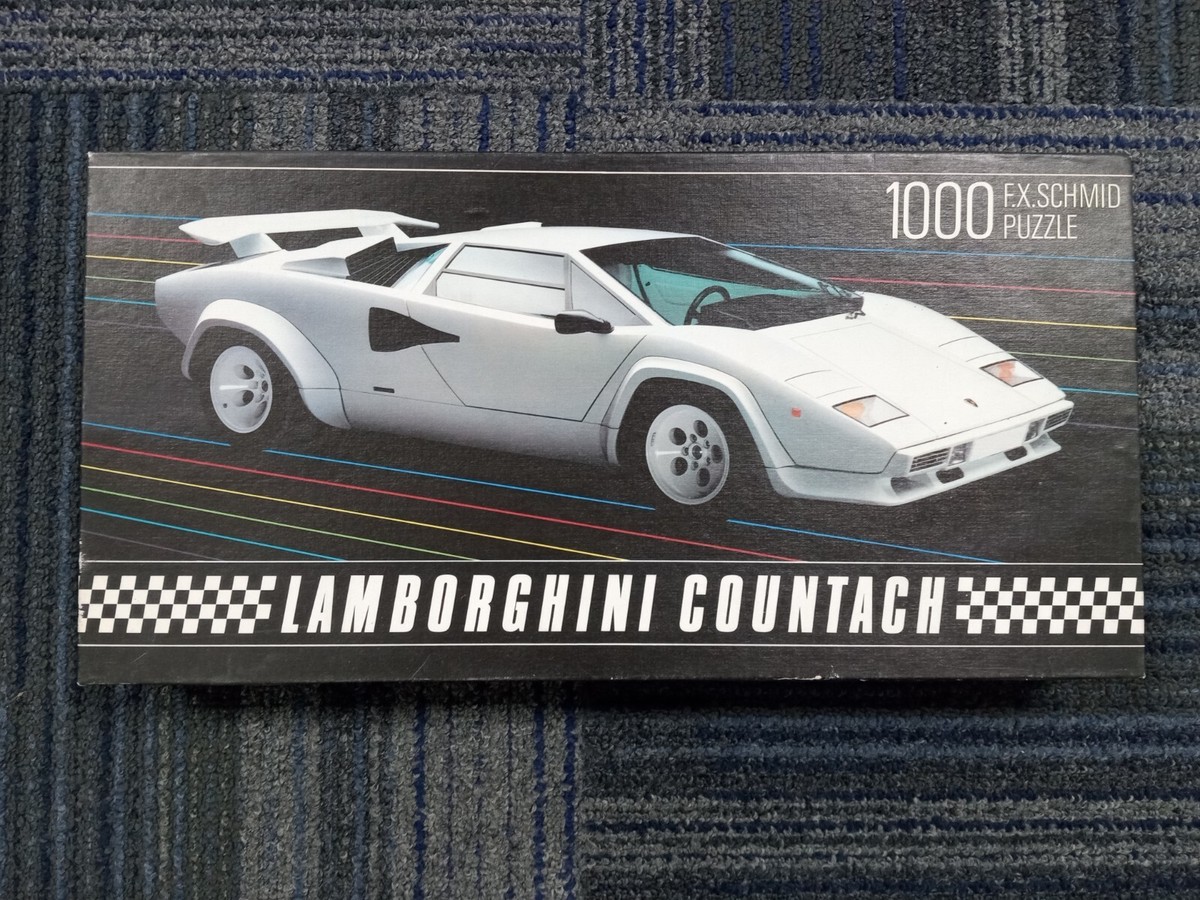 Vintage LAMBORGHINI COUNTACH Puzzle FX Schmid #98164.1 West