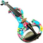 Kinglos - Electric (Silent) Violin "Flower"  Model: DSZA-1002
