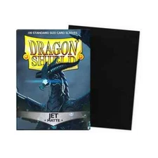 Dragon Shield Matte Jet Sleeves 100ct - Standard Size - MTG Pokémon TCG