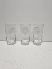 Set Of 3 Libby Windsor Tumblers 10 oz 5-1/2 In / Drinking Glasses
