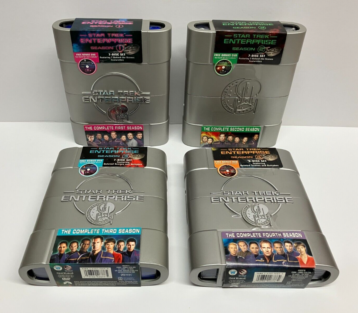 Star Trek: Enterprise - The Complete Series (DVD, 2005, 27-Disc