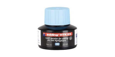 edding Nachfülltinte Marker HTK 25 Flasche hellblau 25ml HTK 25 Flasche hellb...