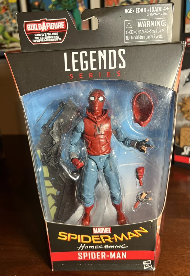 Marvel Legends Spider-man Homecoming, Symbiote, Iron Spider-Man. BAF 2016 2017 Foto 2 de 4