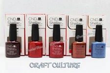 CND SHELLAC UV Gel Polish CRAFT CULTURE Fall Winter 2016 Collection Pick ANY