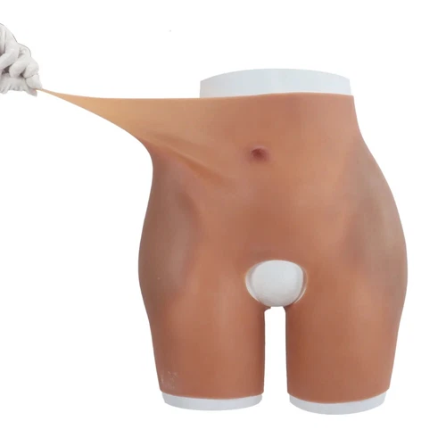 Silicone Butt Hip Enhancement Women Pants Artificial Hip Shaper Padded Cosplay - Picture 5 of 29