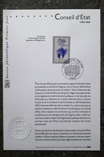 France Notice Philatélique 1er jour- Timbre n° 3293 - Conseil d'État - Neuf 