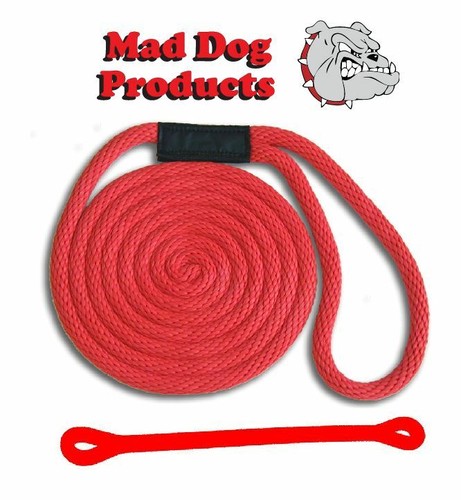 1/2" X 10' Solid Braid Nylon Dock Lines – Red – Made In USA – The - Foto 8
