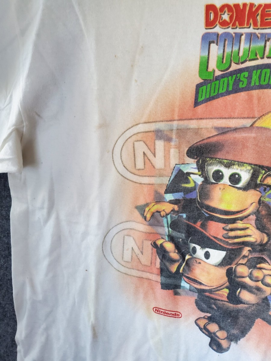 Vintage 90s Nintendo SNES Donkey Kong Country 2 DKC2 Promo L T