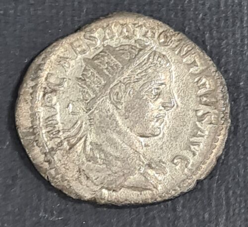 Römische Münze, Elagabalus, 218-222, Silber Antoninianus, Sear Nr. 7487, RIC 67 - Bild 1 von 6