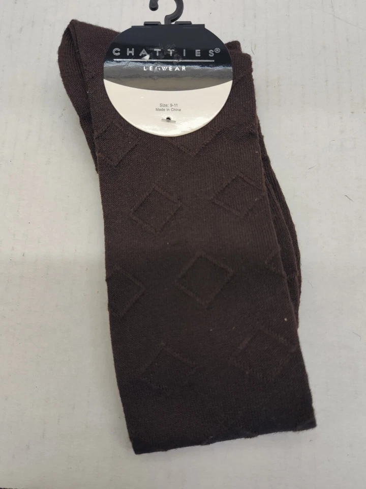 Calcetines marrones Chatties Legwear para mujer - 1 par - (9-11) NUEVOS NUEVOS CON ETIQUETAS Foto 3 de 4