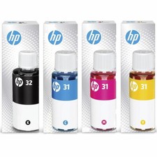 4 Pack Genuine HP 32XL  HP 31 Ink Bottles for Smart Tank Plus 551 651