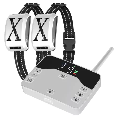 Recinzione Elettrica per Cani 2 in 1 Wireless Recinzione per Cani Collare Sistema di Contenimento per Animali Domestici - Foto 37 di 68