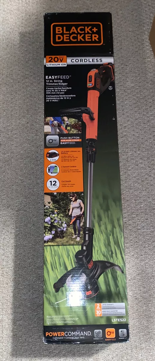 Black and Decker 20V MAX 2 Speed String Trimmer/Edger