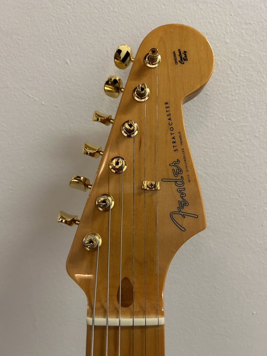 ギター Fender mexico 50th Anniversary strat 2004 Fender Mexico 50th Anniversary Aztec Golden