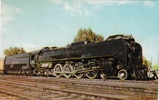 UNION  PACIFIC       WORLD  FAMOUS  EXCURSION ENGINE  # 8444  in 1963