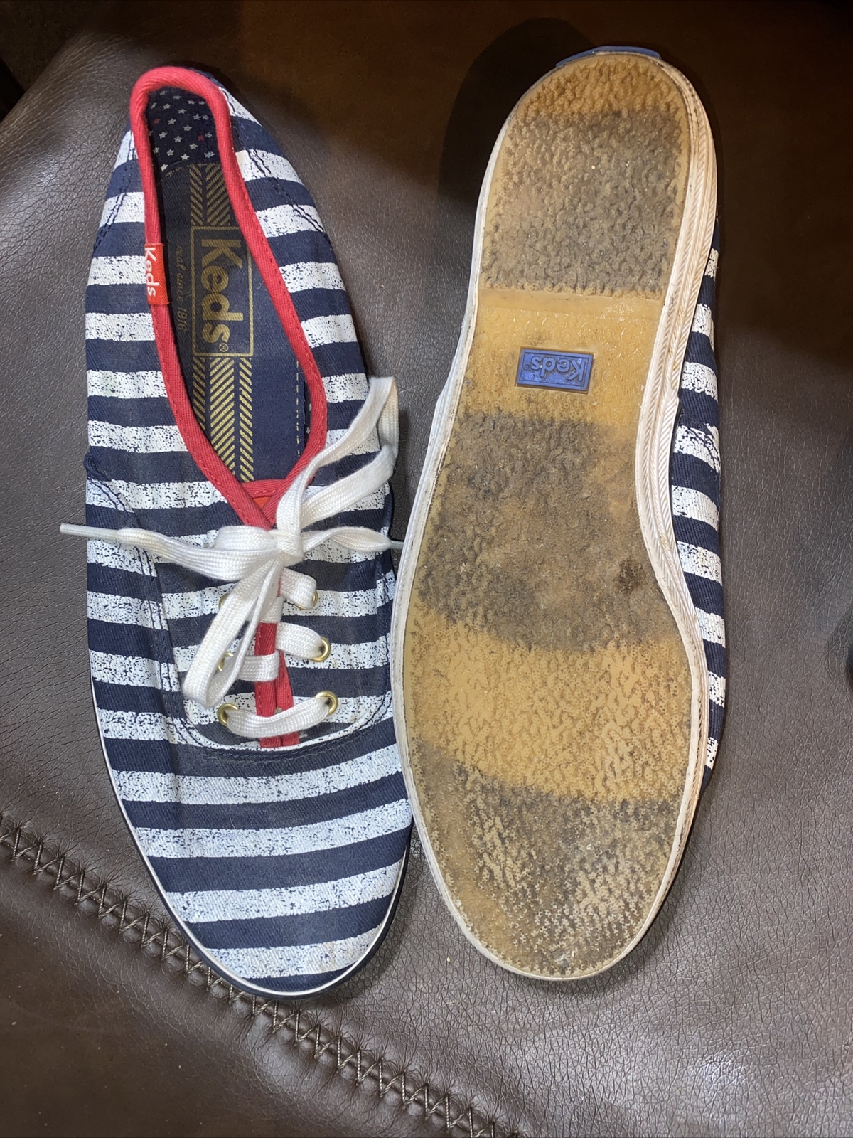 Keds Champion Tennis Shoes Sneakers red/white/blue wo… Gem