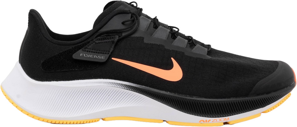 Nike Air Zoom Pegasus 37 FlyEase Black Bright Mango for Sale
