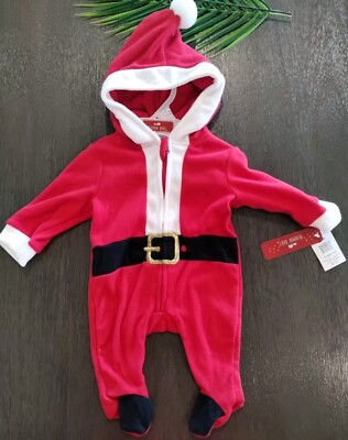 Bloomin Baby Santa Suit Outfit (Size 0-3 Months) 