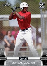 Jordan Walker 10 count lot 2020 Leaf Draft Baseball Rookies XRC RCs