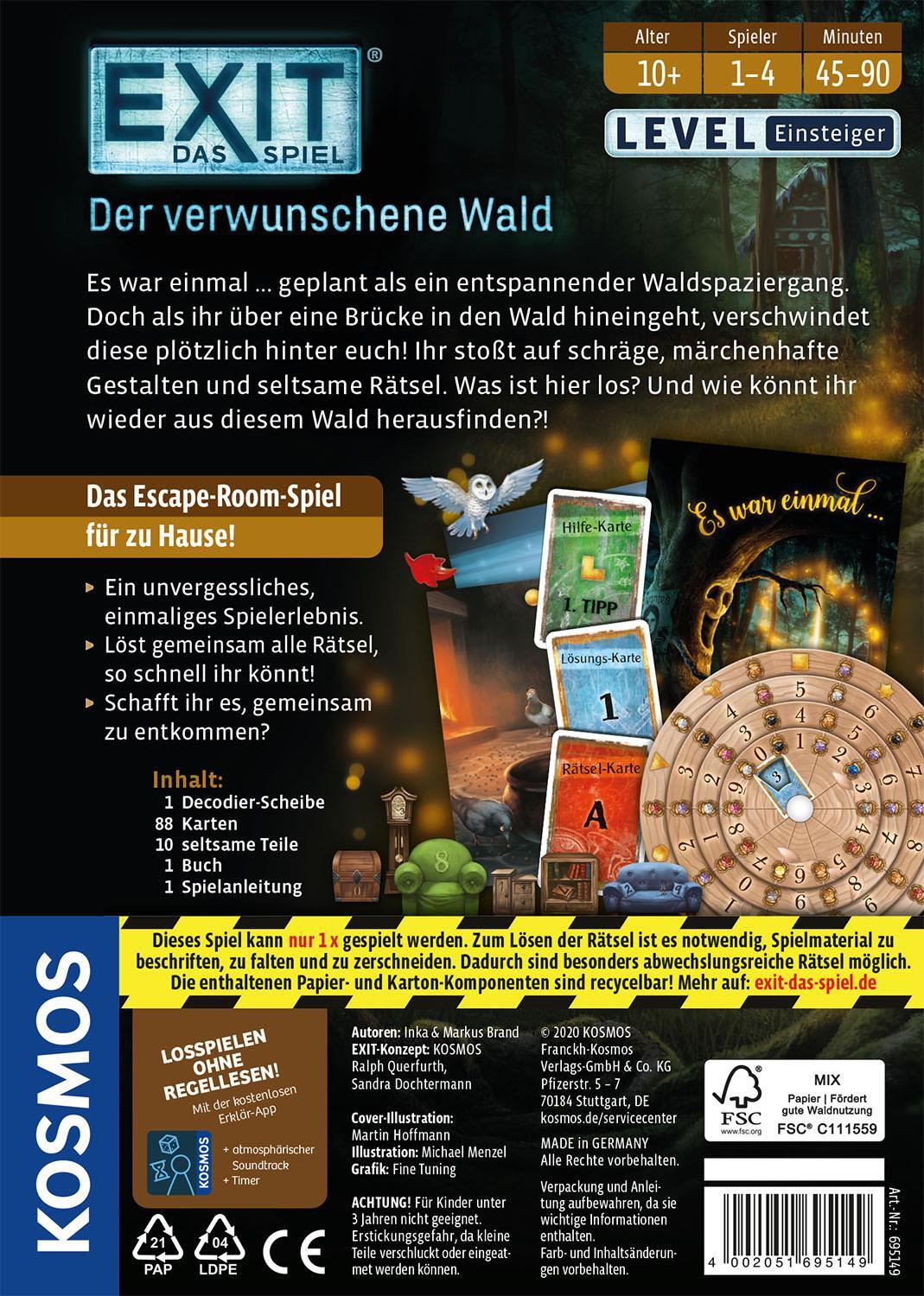 Thumbnail - Exit® - Das Spiel: Der Verwunschene Wald