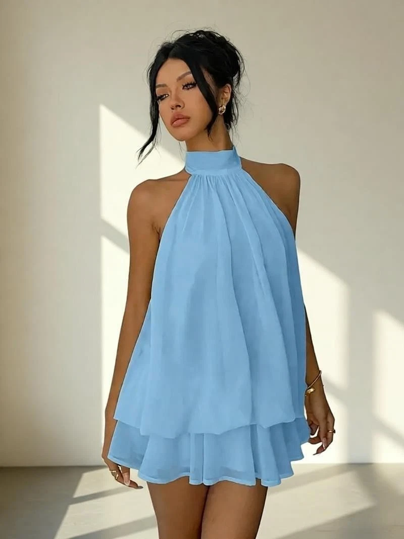 Chiffon Extra Short, Micro Mini Solid Dresses for Women for sale | eBay Chiffon Extra Short, Micro Mini Solid Dresses for Women for sale | eBay