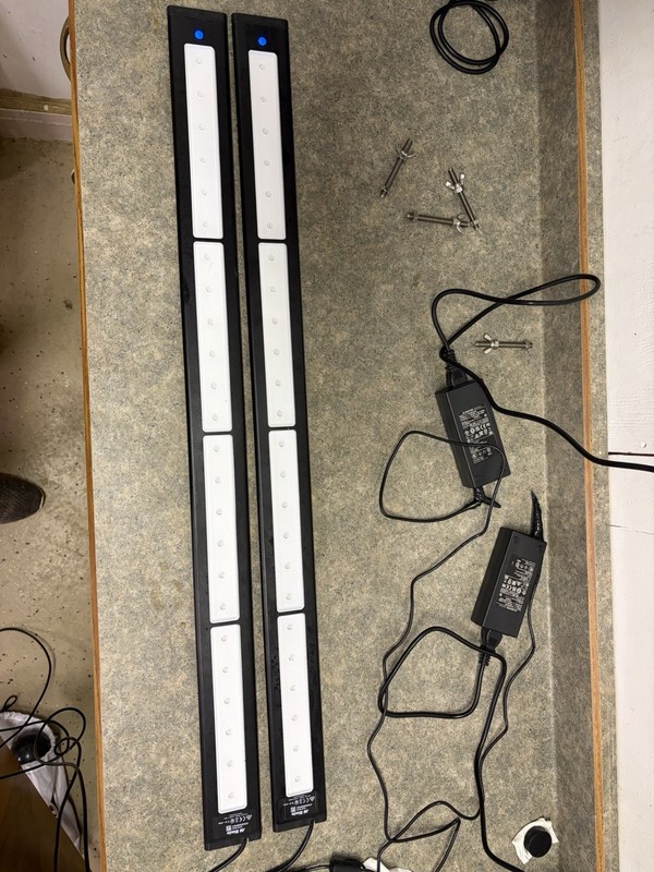 AI Blade Coral Grow 48” LED Marine Light Strips (2) 
