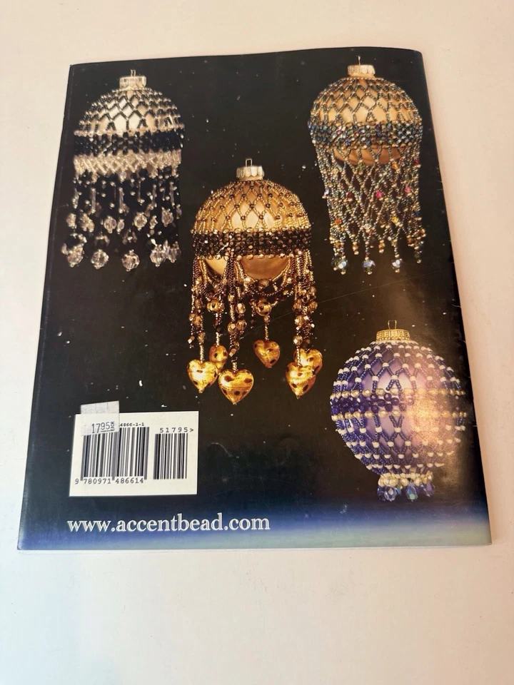 Accent On Celestial Series DeSousa Beaded Ornament Bauble Cover Beadwork Book - Image 2 of 2