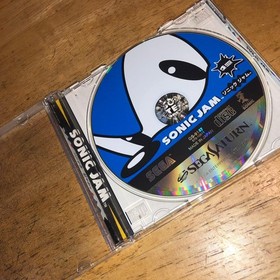 SEGA SONIC JAM Saturn Video Game Omnibus 7 in 1 Rare Authentic Import Disk