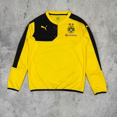 2015 - 2016 Borussia Dortmund Training Top Sweatshirt Football Soccer Puma Sz M