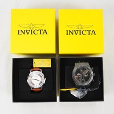 Invicta Specialty 50mm And Celestial 43mm Men's Quartz Wristwatch Lot of 2