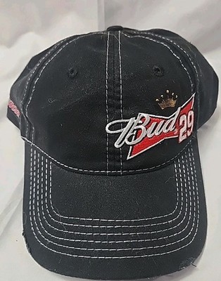 Budweiser~Bud King Of Beer Kevin Harvick Adjustable~ Chase Authentics NASCAR 29