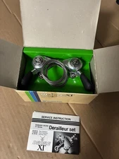 New In Box Shimano Deore XT M700 Deerhead Thumb Shifters Set NOS NIB