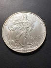$1 AMERICAN SILVER EAGLE, 1 OZ .999 Silver BRILLIANT UNCIRCULATED! Incased