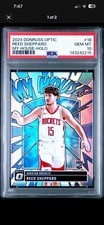 Panini 2024-25 Donruss Optic My House Reed Sheppard #18 Holo PSA10 Rockets