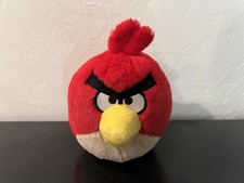 Angry Birds 5 Red Bird Plush Stuffed Animal Toy Commonwealth No Sound 2010
