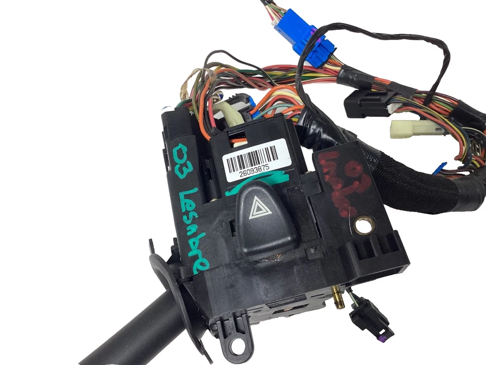 2002-2005 Buick Lesabre Windshield Wiper Turn Signal Hazard Multifunction Switch - Image 4 of 4