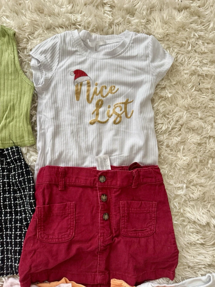 Trajes para niñas pequeñas/lote de 14/se adapta a la talla 4T Foto 4 de 4