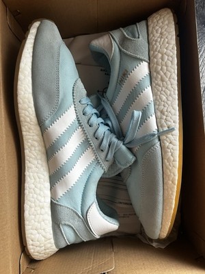adidas Originals Iniki Runner Damen Sneaker Low Top Schnürung Blau/Weiß 44
