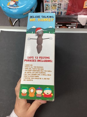 New In Box 2006 Deluxe Talking Mr. Hankey Figure South Park Mezco