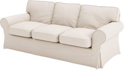 The Heavy Duty Polyester Ektorp 3.5 Seat Width: 98'' (Not Regular 3 Seat) Sofa...