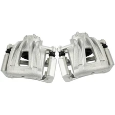 Pair For Jeep Liberty 2002-2007 Front Brake Calipers w/ Bracket Accessories Kit