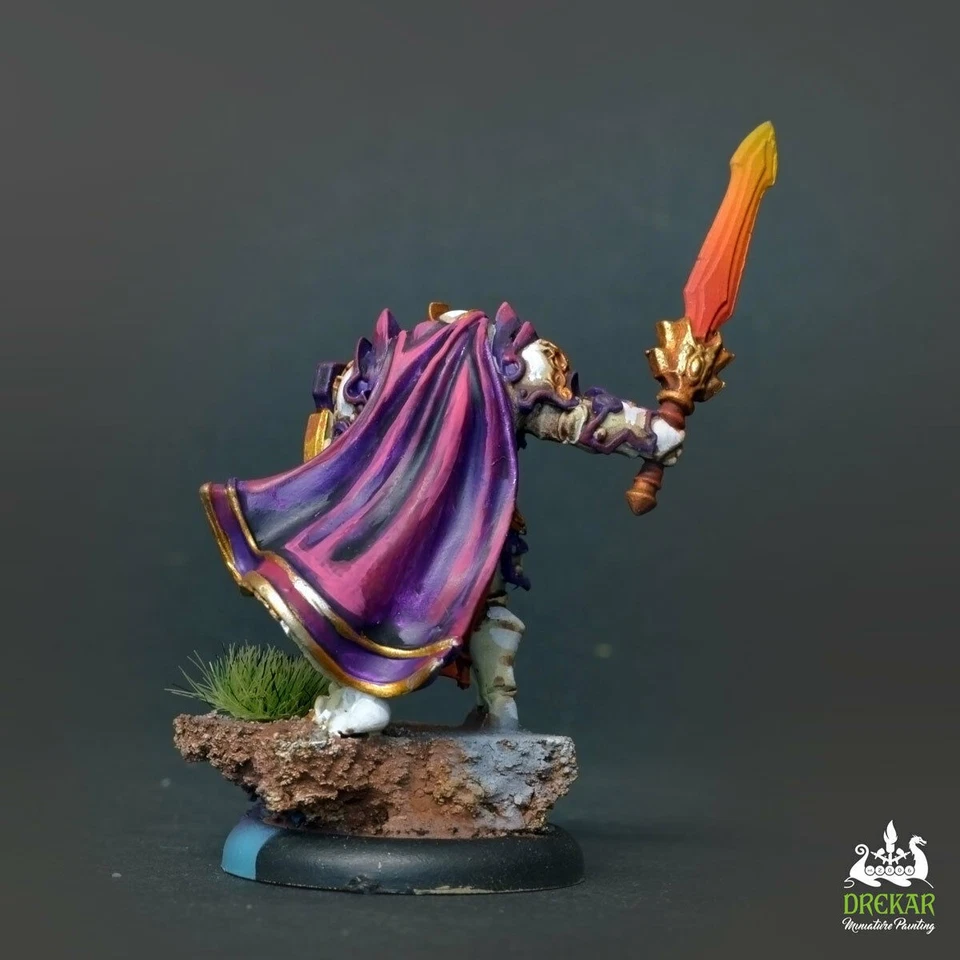 Champion of the Order of the Wall Protectorate Menoth  ** COMMISSION ** painting - Image 3 of 4