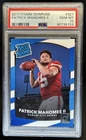 2017 Panini Donruss Patrick Mahomes II RC Rated #327 Chiefs PSA 10 Rookie