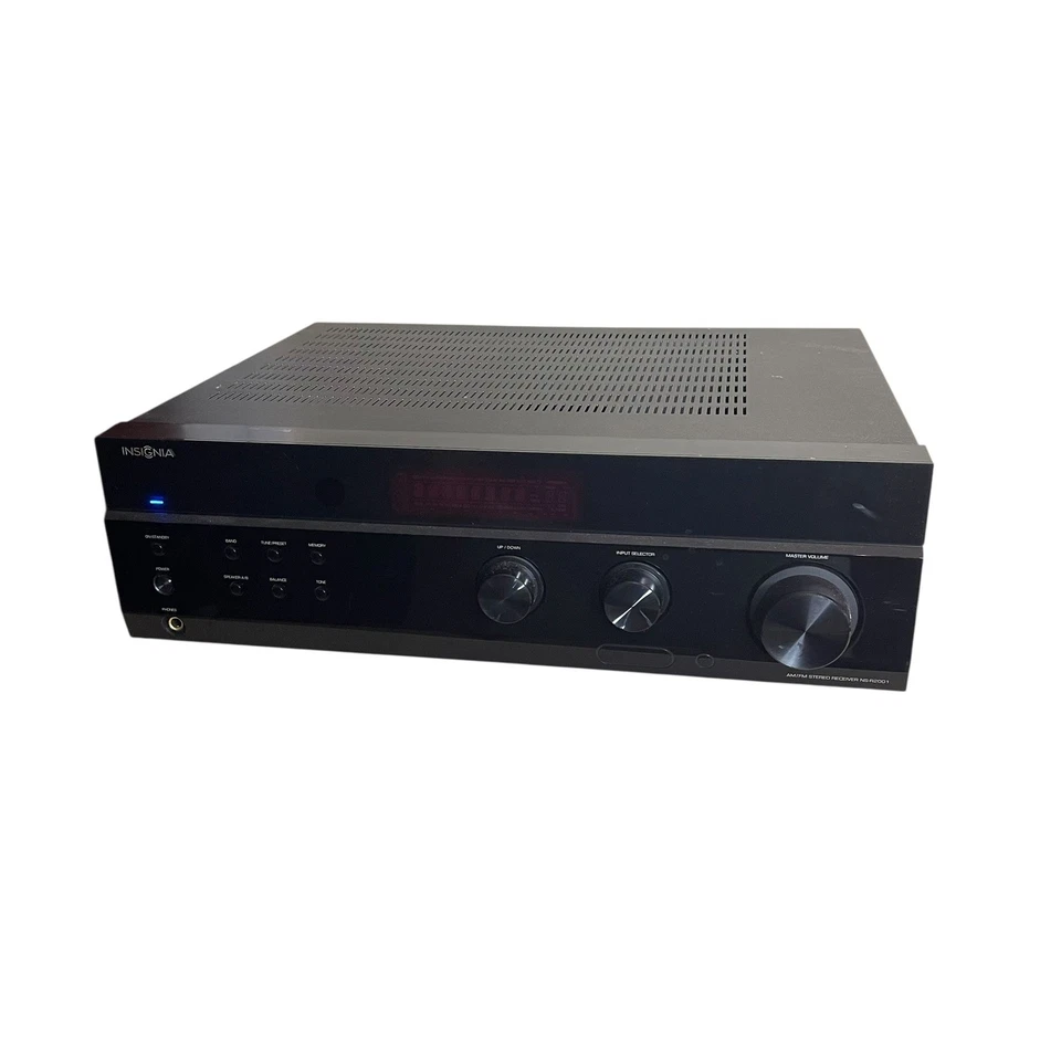 Insignia NS-R2001 AM/FM Stereo Receiver Amplifier Audio Component System - Image 2 of 4