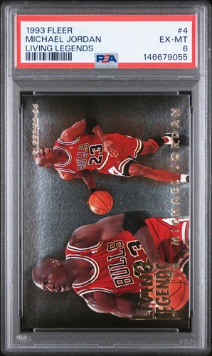 Jordan 1993 Fleer Jordan #4