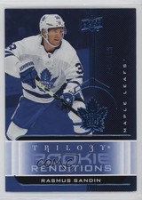 2019-20 Upper Deck Trilogy Rookie Renditions Blue Foil /399 Rasmus Sandin 05ds