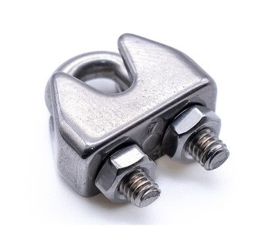 Drahtseil U Form Klemme A4 316 Marinequalität Edelstahl 2mm 3mm 4mm 5mm