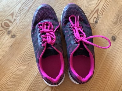 Damen Sommer Turnschuhe Halbschuhe Sport Schuhe Gr. 38 crane schwarz pink